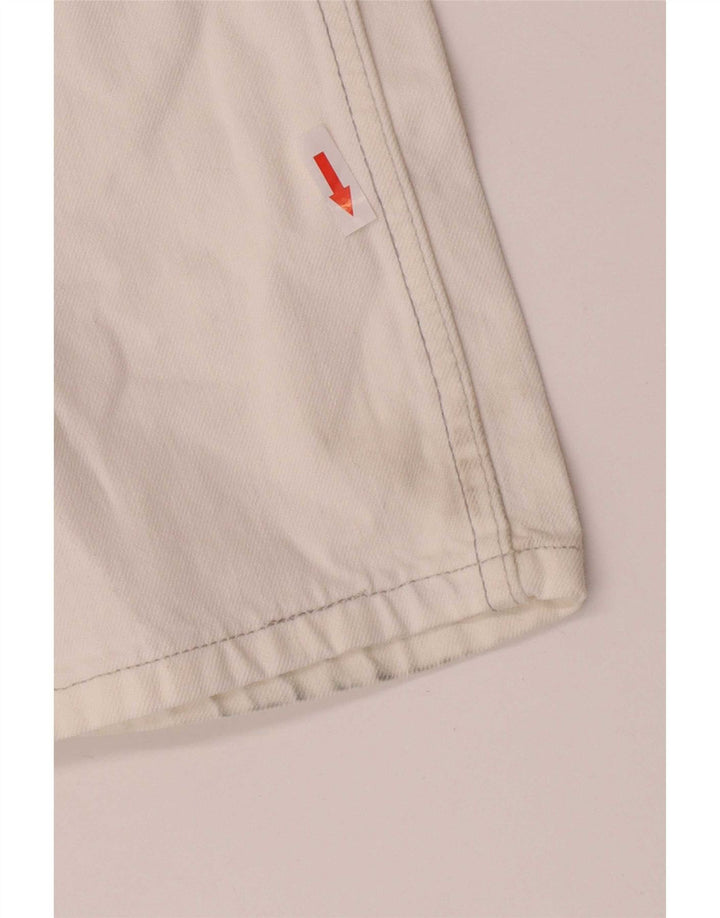 Damskie jeansy Levi's 511 Slim W33 L34 Biała bawełna