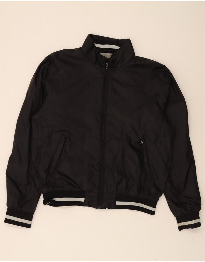 MURPHY & NYE Mens Graphic Bomber Jacket UK 44 2XL Black