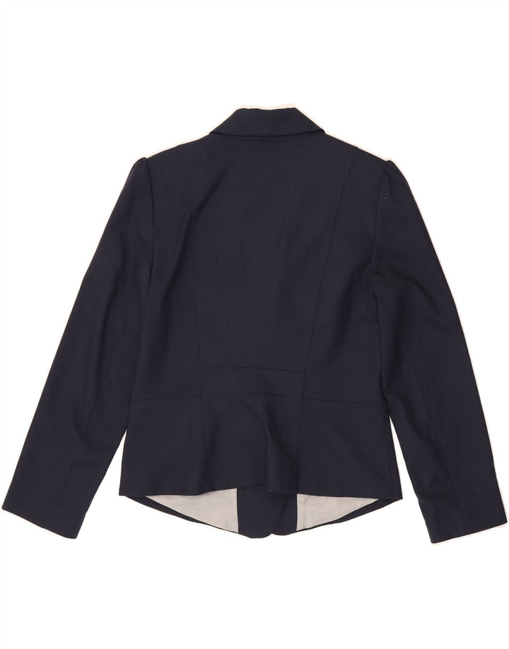 OASIS Womens Double Breasted Blazer Jacket UK 14 Medium Navy Blue Vintage Oasis and Second-Hand Oasis from Messina Hembry 