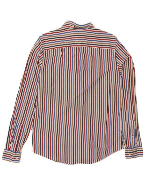 Męska koszula slim fit Tommy Hilfiger XS w kolorowe paski, bawełniana