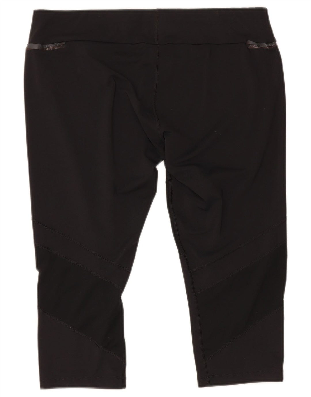 Damskie legginsy Capri Asics UK 18 XL, czarny poliester