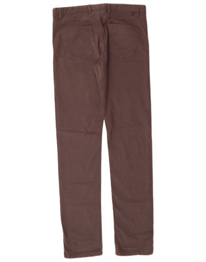 Męskie spodnie typu slim casual MASSIMO DUTTI EU 40 Medium W31 L34 Szara bawełna