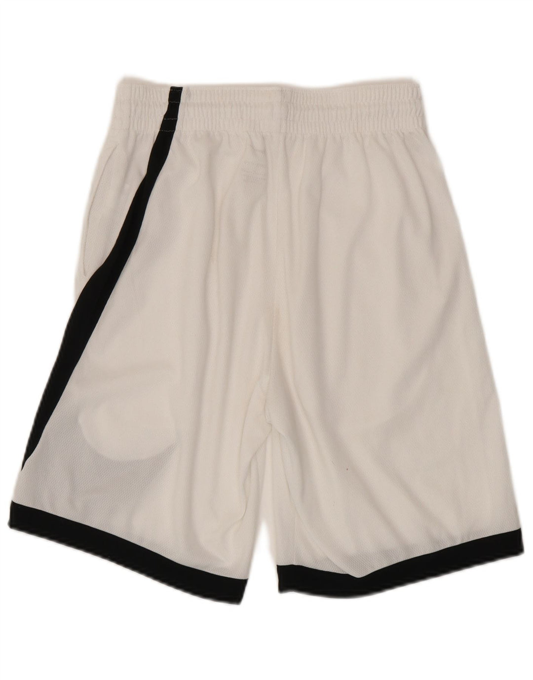 Męskie spodenki sportowe Nike Dri Fit, mały, biały, poliestrowy blok kolorów