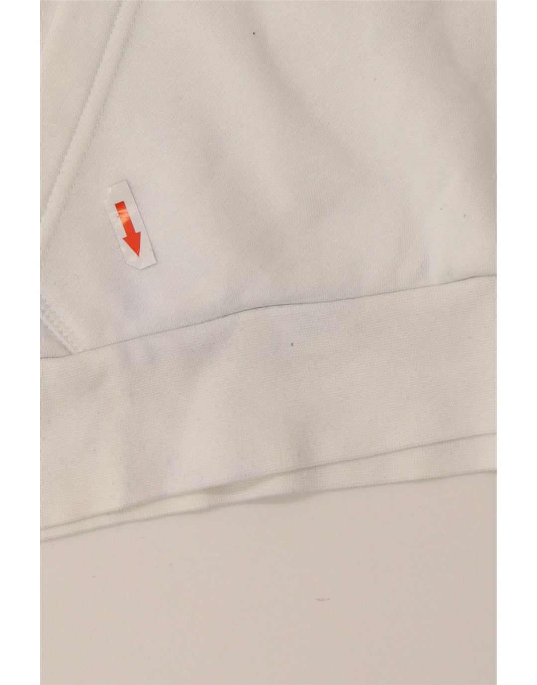 Adidas Męska bluza z kapturem, mała, biała, bawełniana