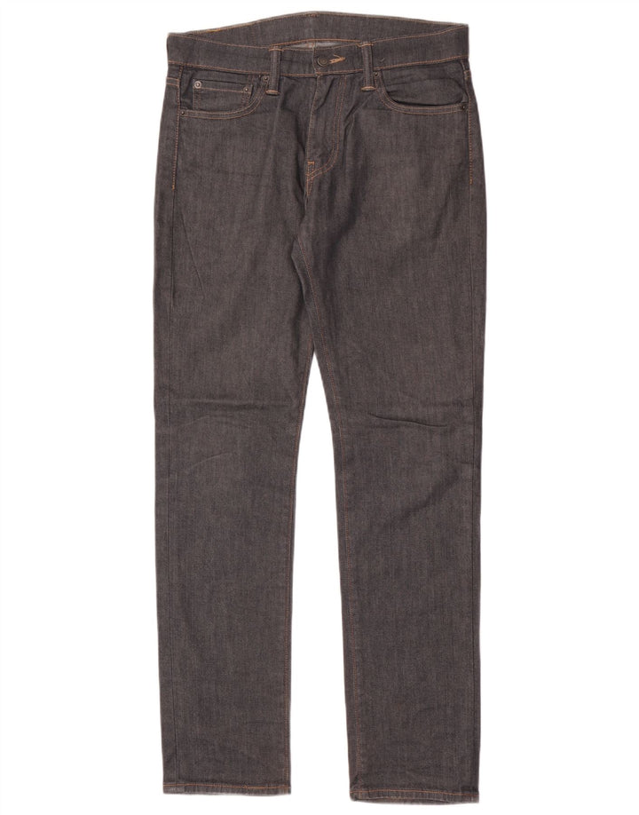 Męskie jeansy Levi's 511 Slim W30 L32 Szara bawełna