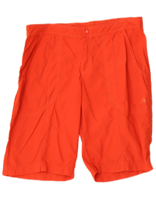 Spodenki Adidas Damskie Clima 365 UK 12 Medium W32 Czerwone Nylonowe Sportowe