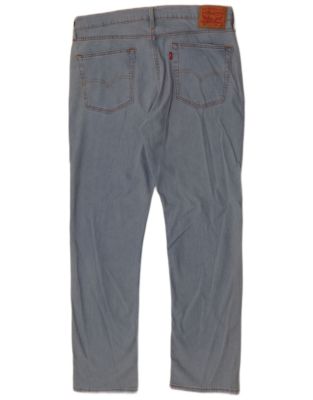 Męskie jeansy Levi's 514 Straight W36 L32 Niebieskie bawełniane
