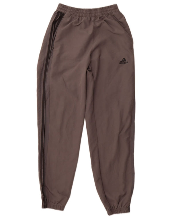 Damskie spodnie dresowe ADIDAS Joggers UK 10 Small Szary poliester