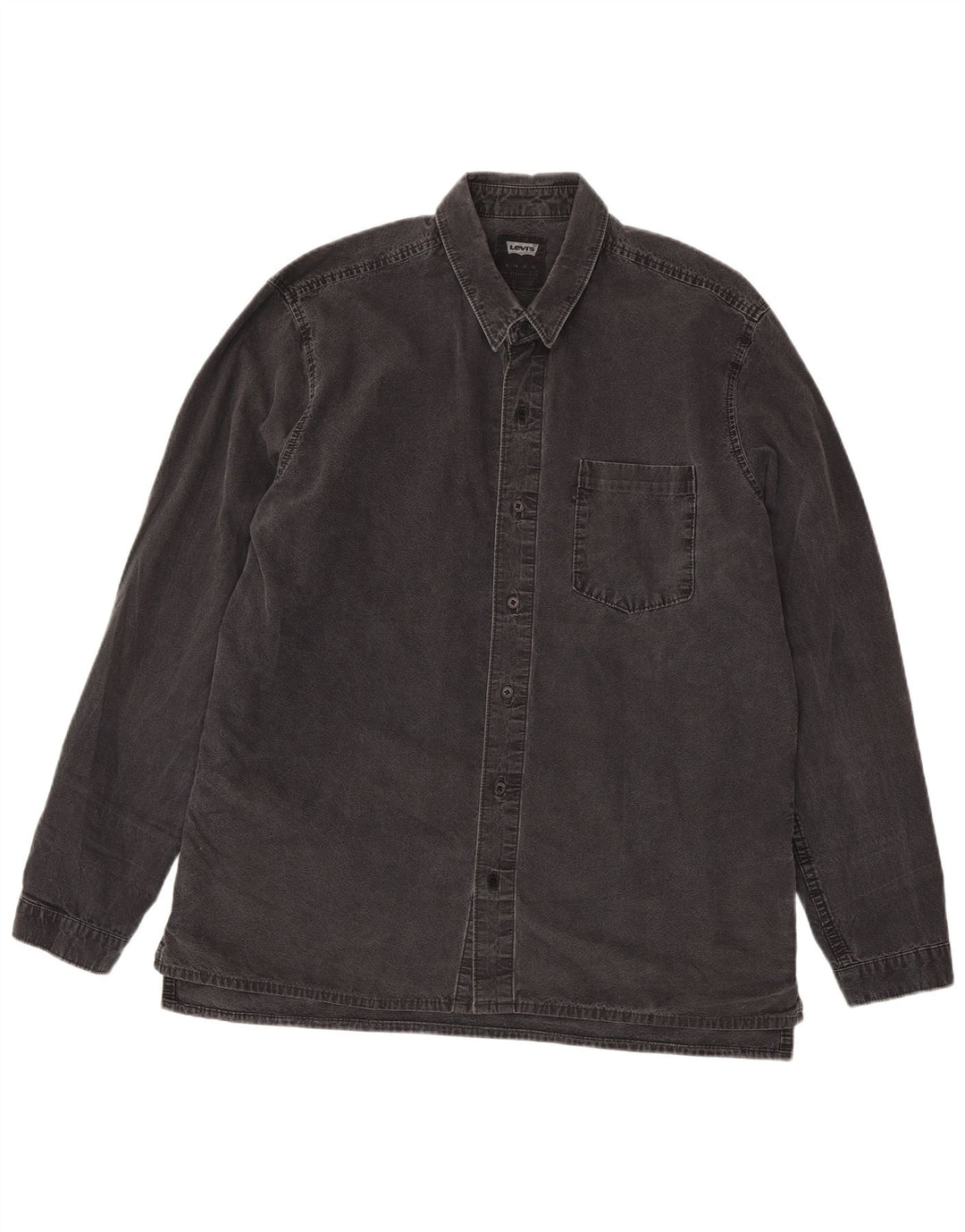 Męska koszula dżinsowa Levi's XL, szara, bawełniana
