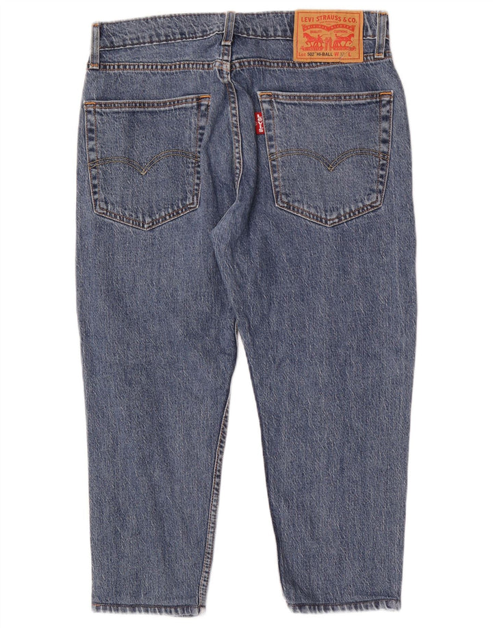 Męskie jeansy Levi's 502 Tapered W32 L22 Niebieskie bawełniane