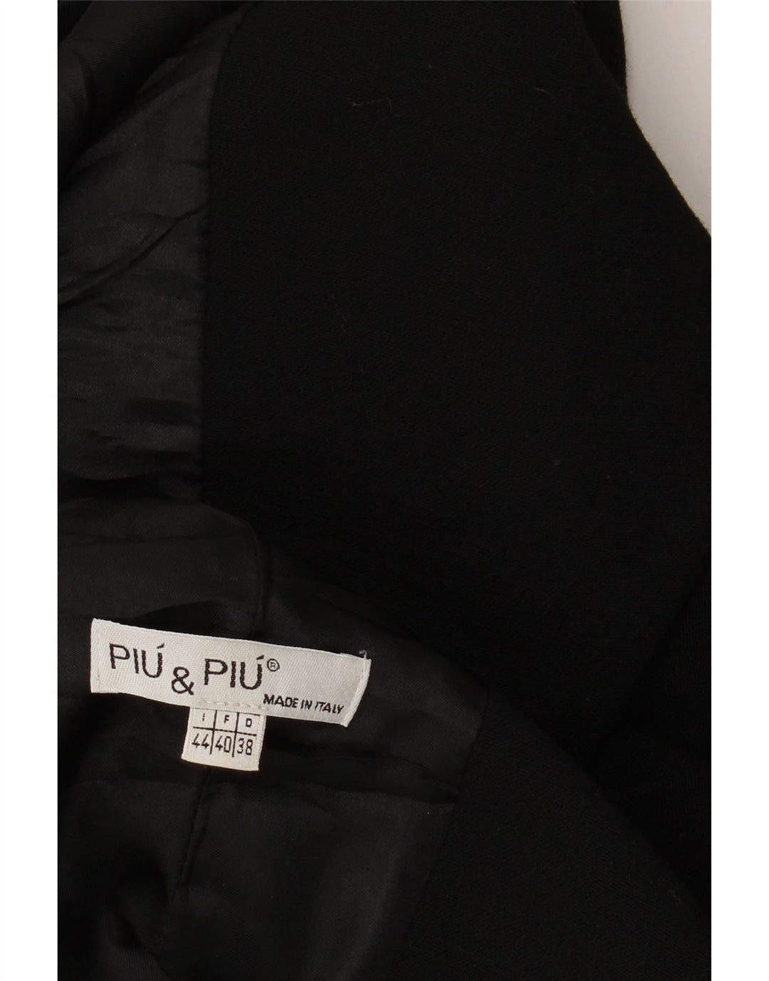 Płaszcz damski PIU i PIU IT 44 Średni czarny