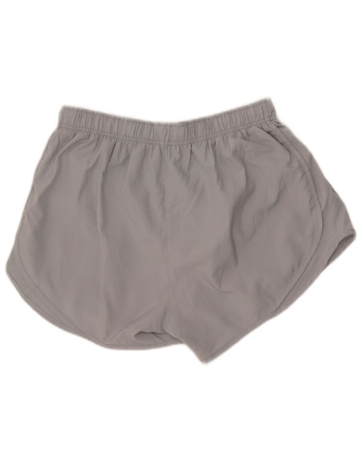 Damskie spodenki sportowe NIKE Dri Fit UK 14, duże, szare