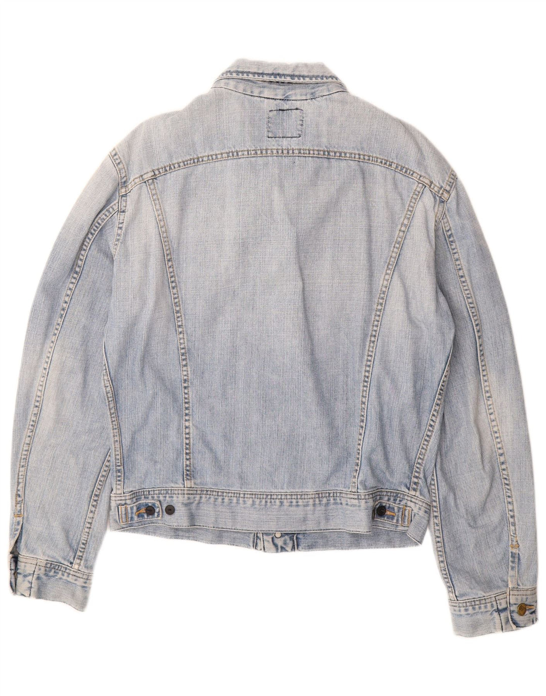 Damska kurtka dżinsowa LEE UK 16, duża, niebieska, bawełniana