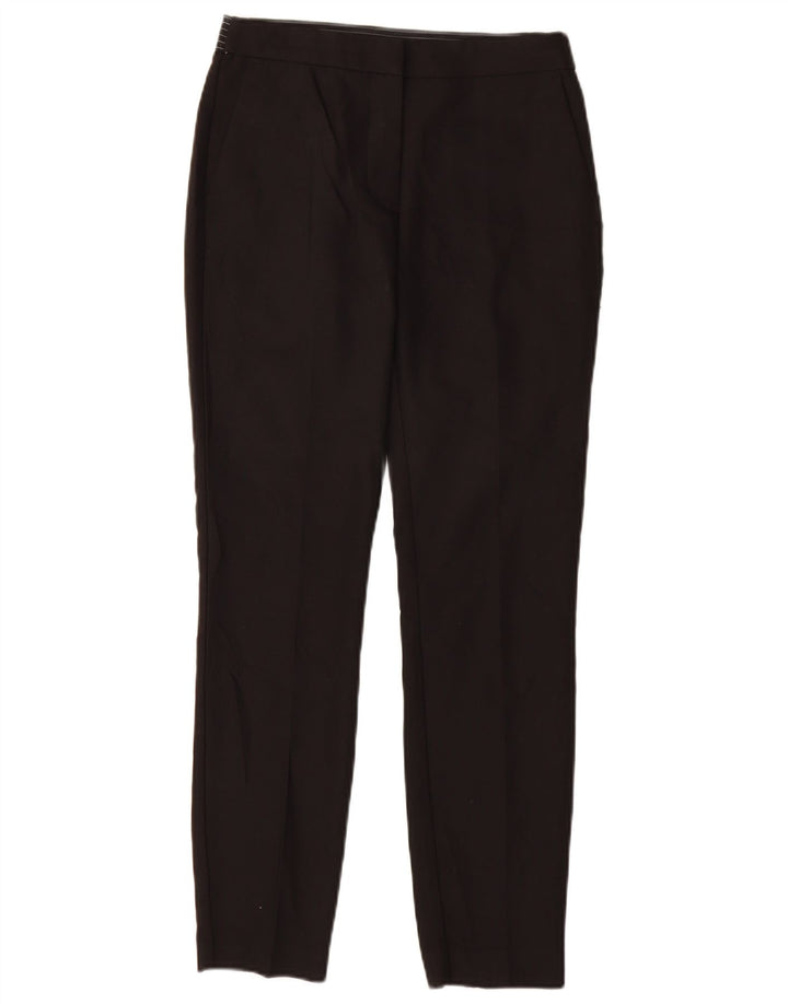 Damskie spodnie typu slim chino ZARA małe W26 L27 czarne