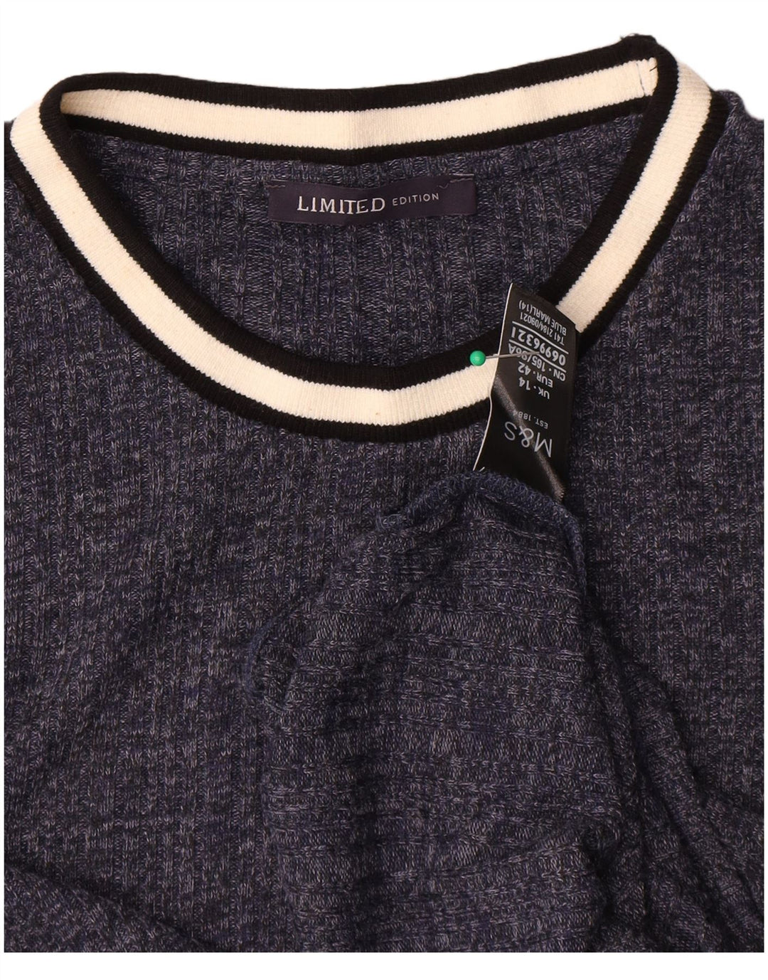 T-shirt damski Marks & Spencer UK 14, średni granatowy, nakrapiany