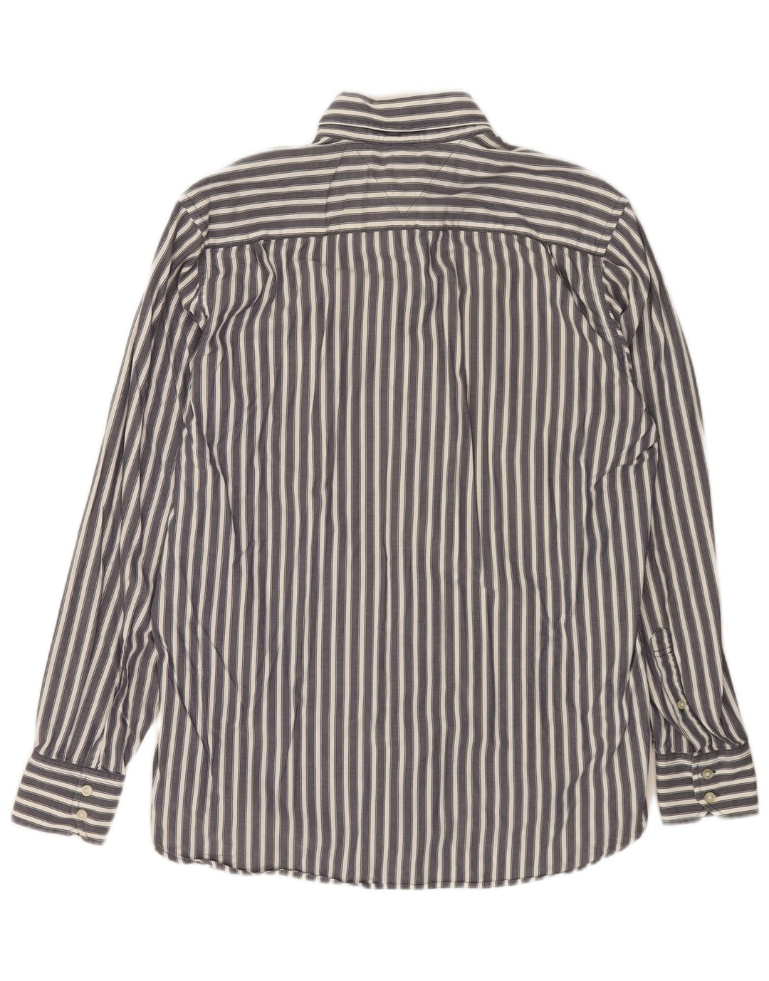 Koszula męska TOMMY HILFIGER Średnioszara, bawełniana w prążki