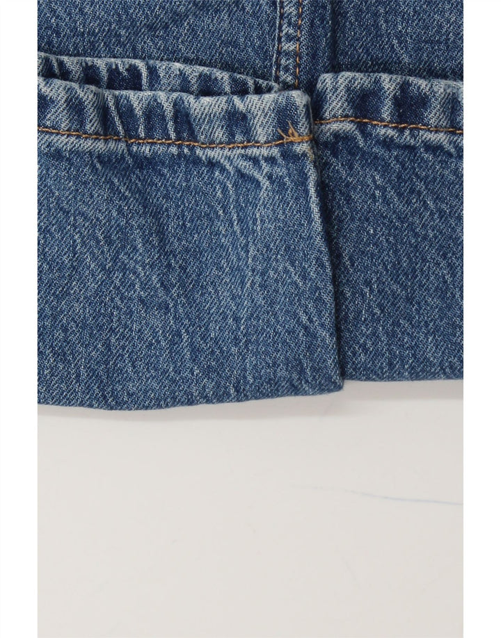 Damskie zwężane jeansy ZARA z wysokim stanem EU 38 Small W28 L28 Niebieskie