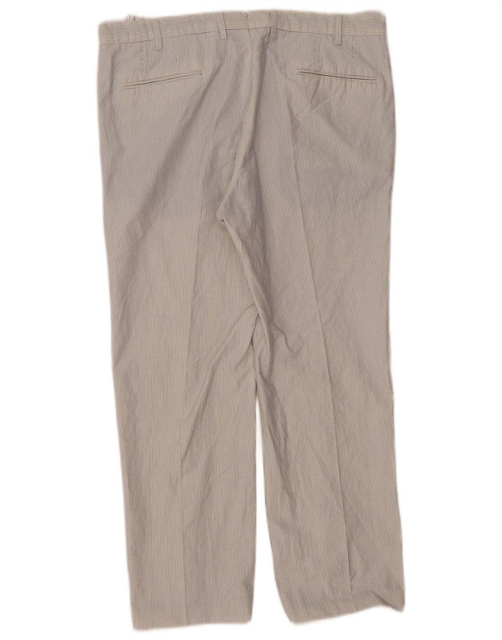 Spodnie męskie MASSIMO DUTTI EU 46 XL W36 L27 w białe paski