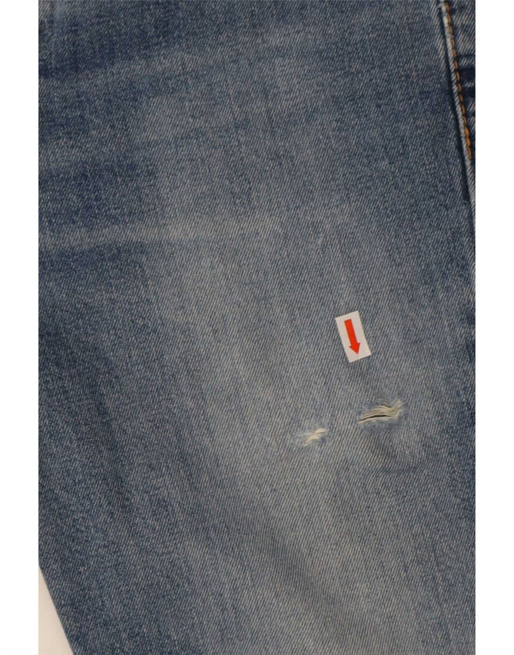 Damskie jeansy Levi's 511 Slim W30 L32 Niebieskie bawełniane