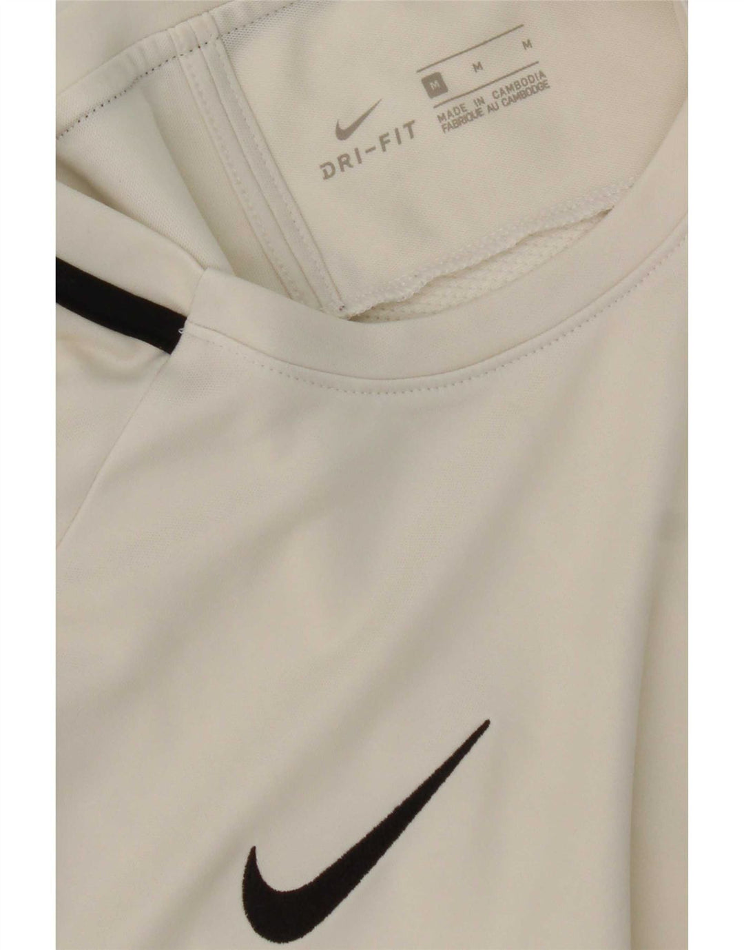 Męski T-shirt Nike Dri Fit, średni biały