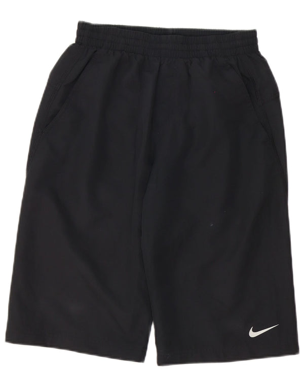 Chłopięce spodenki sportowe Nike z grafiką na 12-13 lat, duże, czarne