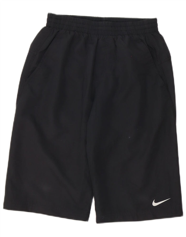 Chłopięce spodenki sportowe Nike z grafiką na 12-13 lat, duże, czarne