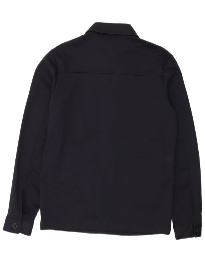 Męska kurtka bomber Jack & Jones UK 40, duża granatowa, poliestrowa
