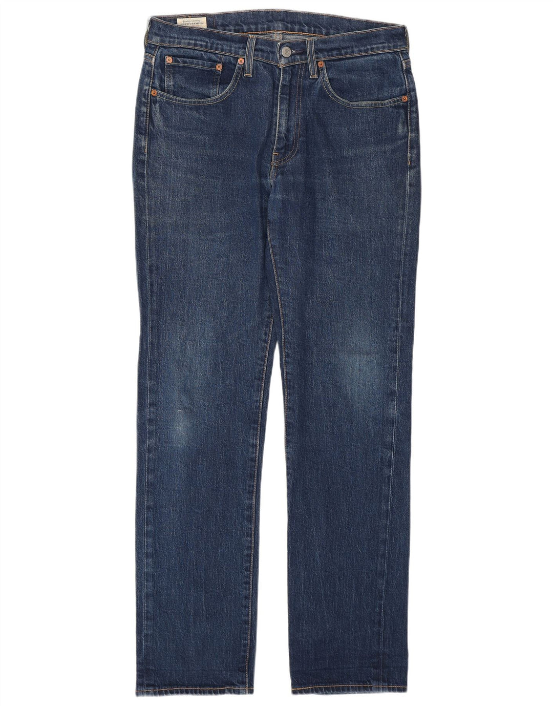 Męskie jeansy LEVI'S 514 Straight W31 L32 Niebieskie bawełniane