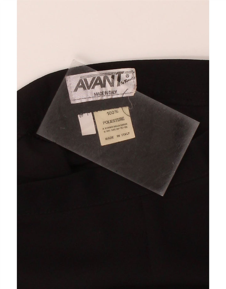 AVANT Womens High Waist Maxi Skirt W24 XS Black Polyester Vintage Avant and Second-Hand Avant from Messina Hembry 