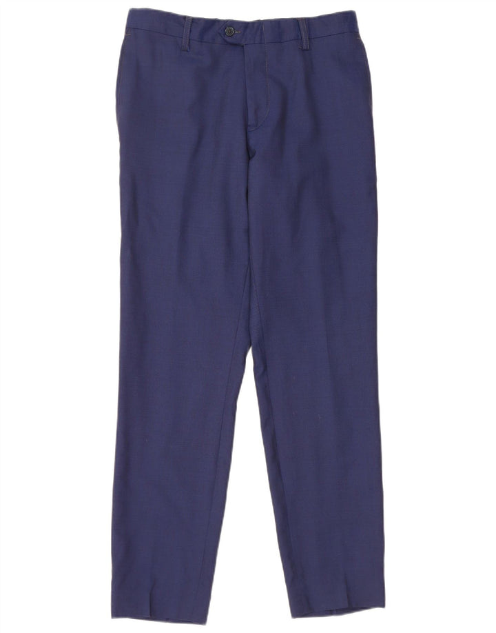 Dwuczęściowy garnitur męski Ermenegildo Zegna IT 48 Medium W28 L28 Granatowy Klasyczny