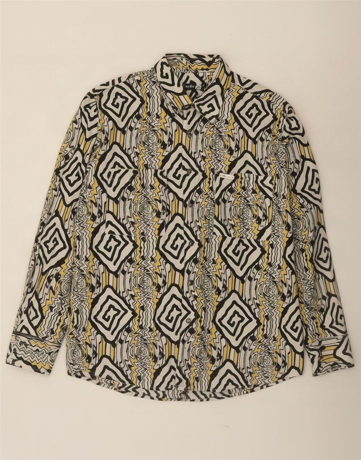 Koszula męska Woodin, duża, wielobarwna, geometryczna