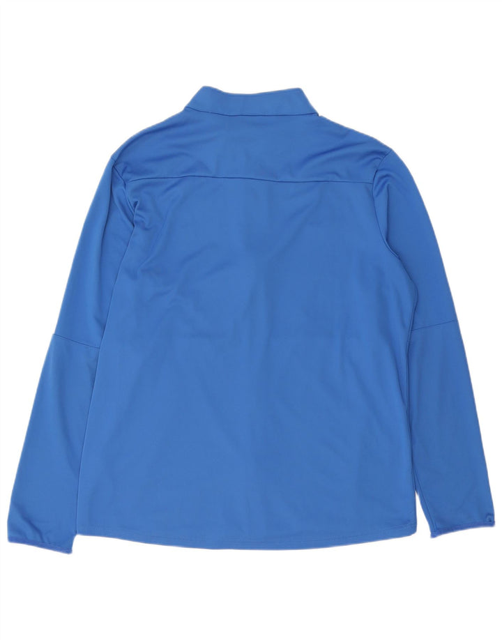 Męska kurtka dresowa Nike Dri Fit XL, niebieska, poliestrowa