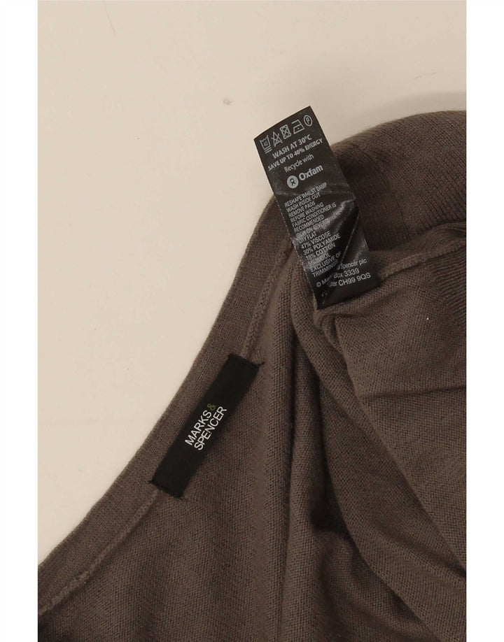 Sweter damski Marks & Spencer UK 12, średnioszary, wiskoza