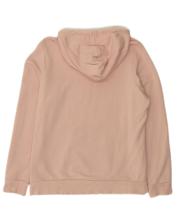 Damska bluza z kapturem Puma z grafiką UK 18 XL, różowa bawełna