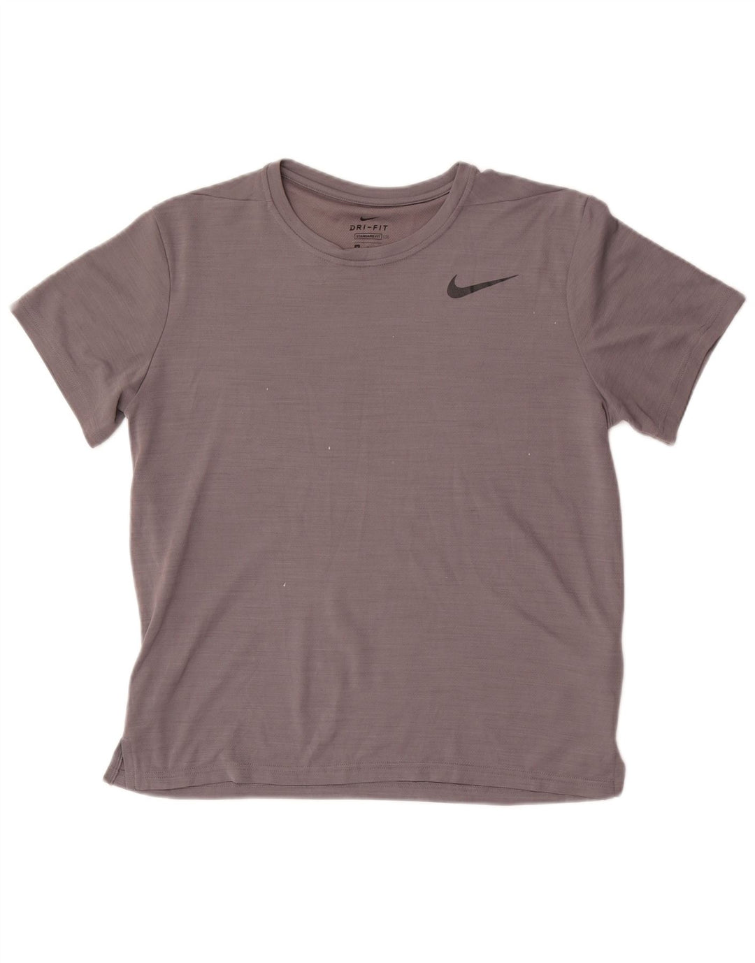T-shirt męski Nike Dri Fit Standard Fit Top, średnioszary, poliester