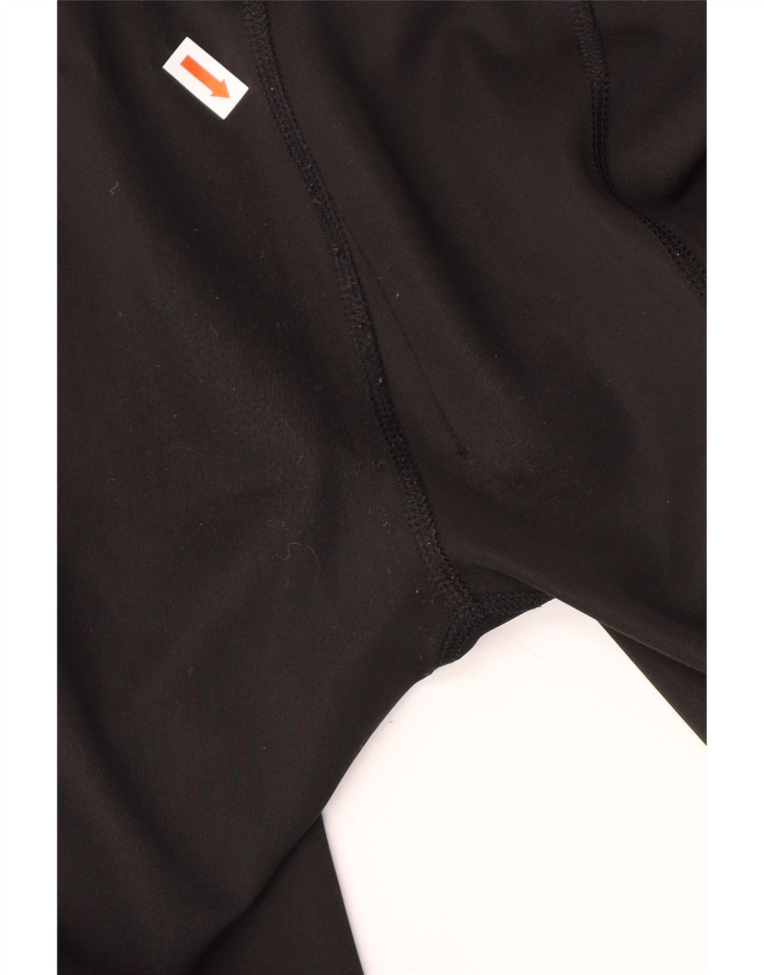 Damskie legginsy ADIDAS Climalite UK 0/2 2XS Czarny poliester z blokami kolorów