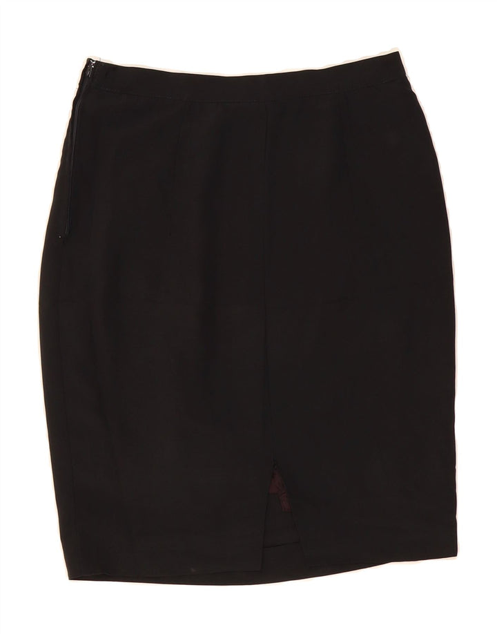 LUISA SPAGNOLI Womens Pencil Skirt  W28 Medium Black Vintage Luisa Spagnoli and Second-Hand Luisa Spagnoli from Messina Hembry 