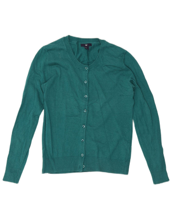 Sweter rozpinany damski Gap o regularnym kroju UK 10, mały, zielony, bawełniany
