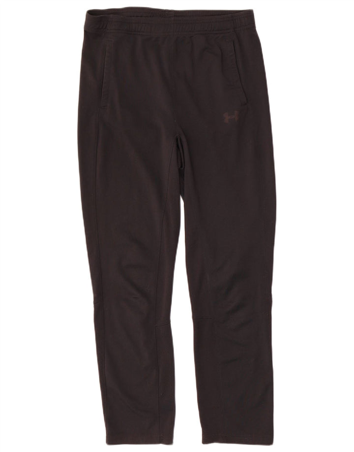 Spodnie dresowe chłopięce Under Armour 13-14 lat XL, czarne, poliestrowe