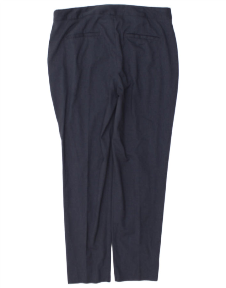 Damskie spodnie garniturowe Zara EU 38 Small W28 L28 Granatowy poliester