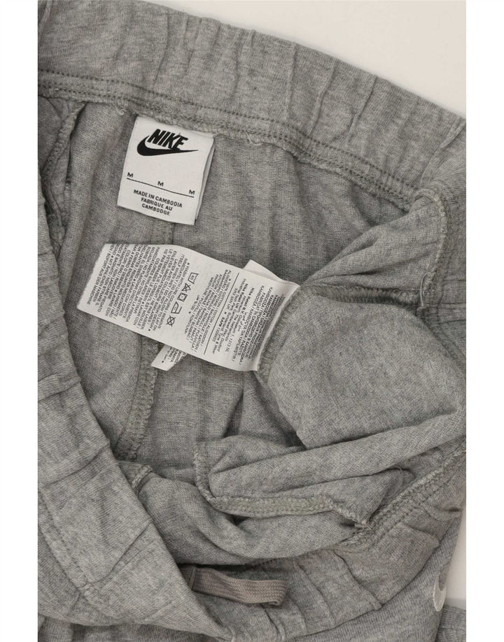 Męskie spodenki sportowe Nike, średnioszare, bawełniane w cętki
