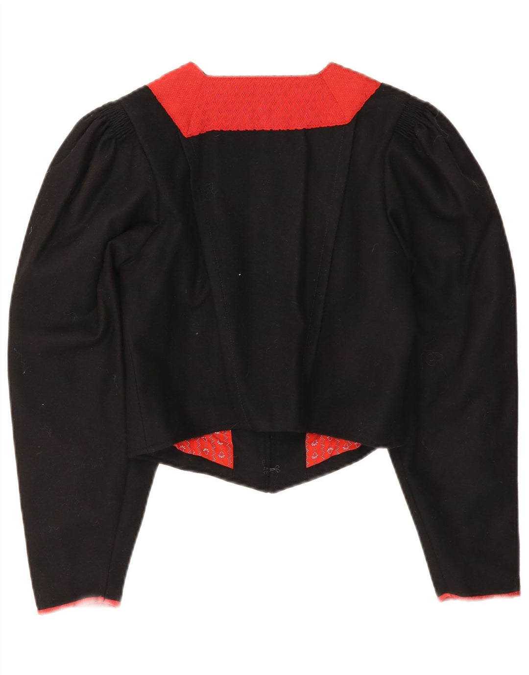 Vintage damska kurtka Trachten Bolero EU 38 w kolorze średniej czerni