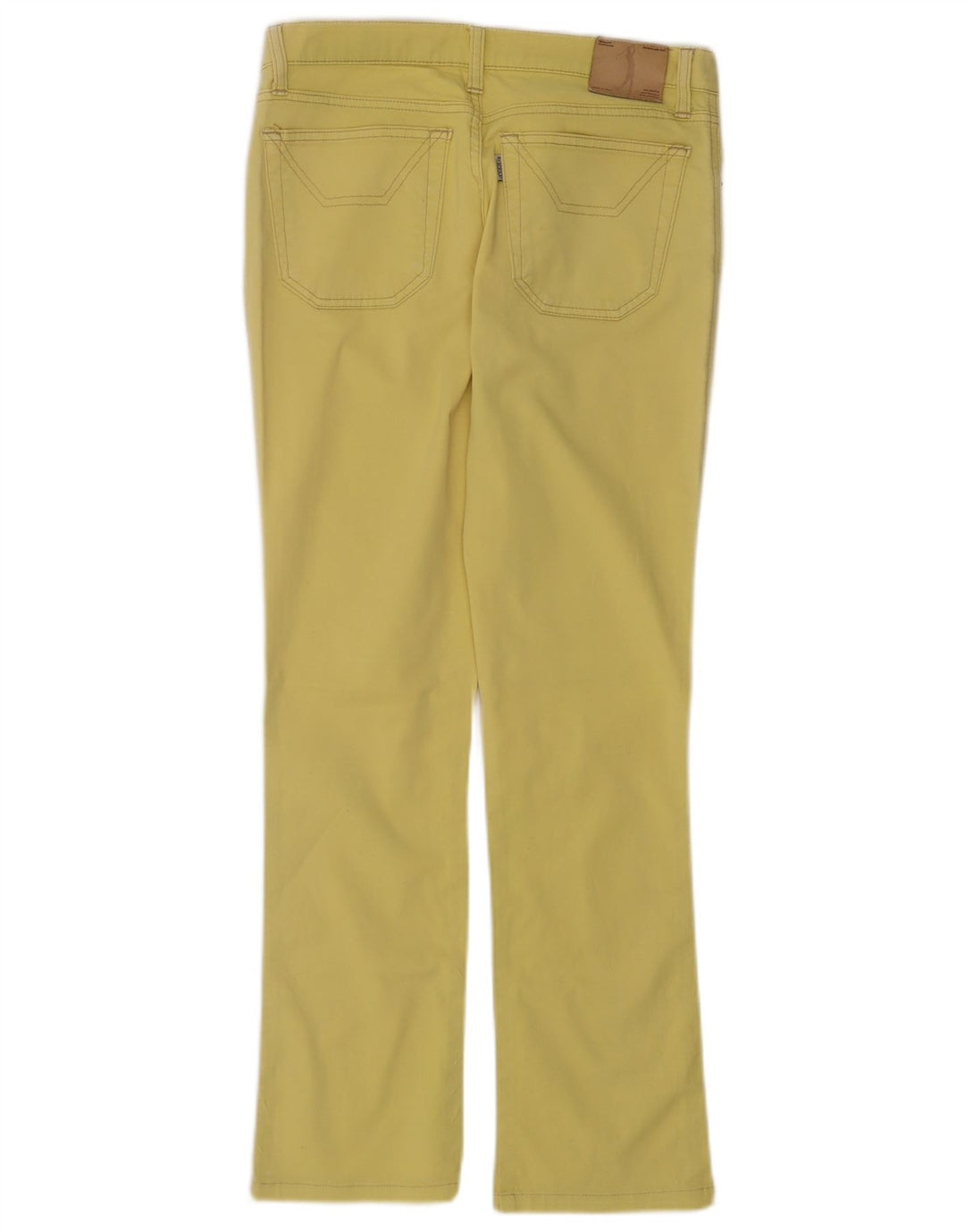 Jeansy damskie Jeckerson Bootcut W29 L28 Żółta bawełna