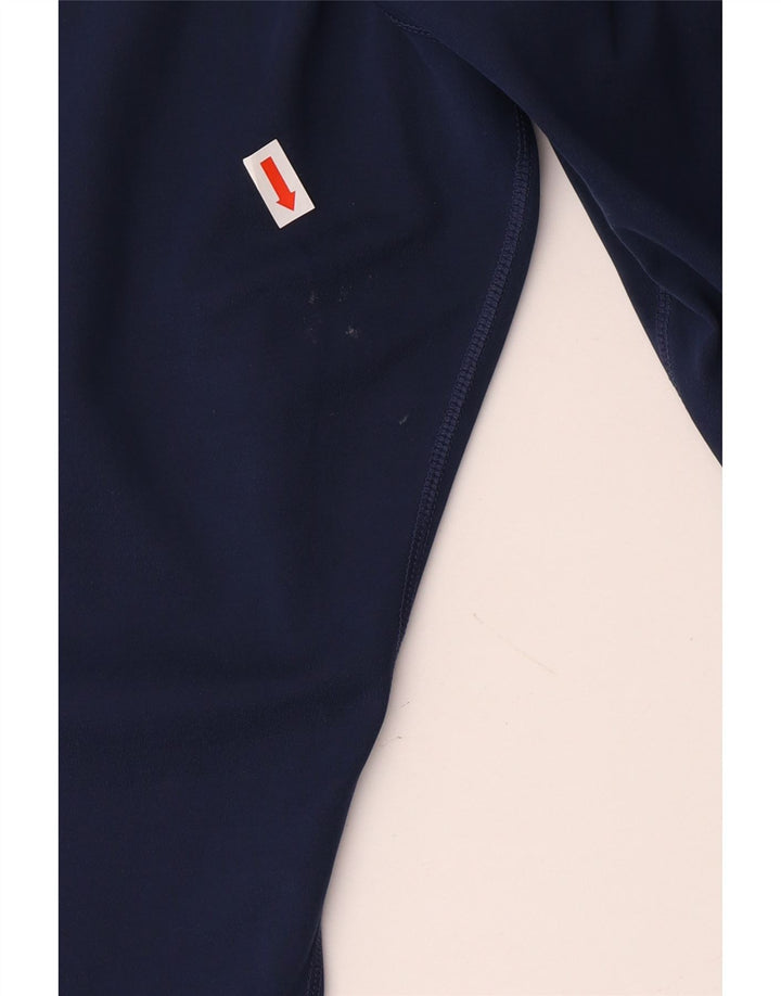 Damskie legginsy NIKE Dri Fit UK 10, małe, granatowe, poliestrowe