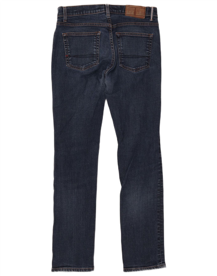 Męskie jeansy slim fit Tommy Hilfiger W30 L32 granatowe