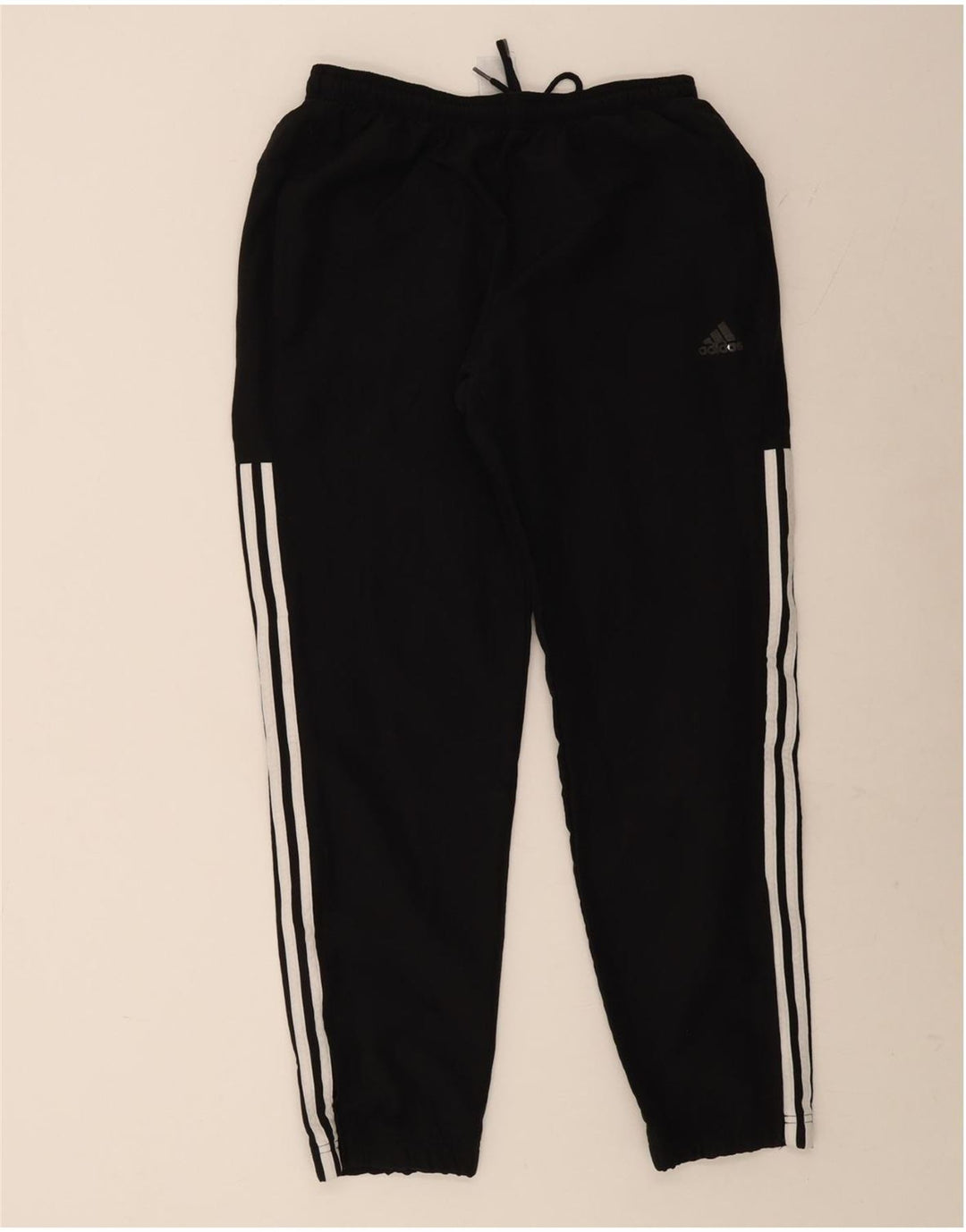 Męskie spodnie dresowe ADIDAS Joggery, średni czarny poliester