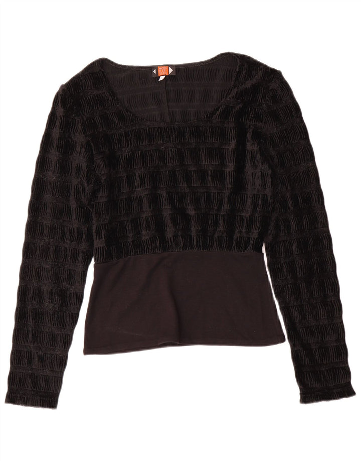 Bluzka damska Vintage Top UK 10 Small Black