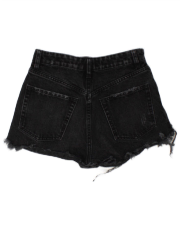 Damskie spodenki jeansowe Zara w trudnej sytuacji EU 34 2XS W24 szare