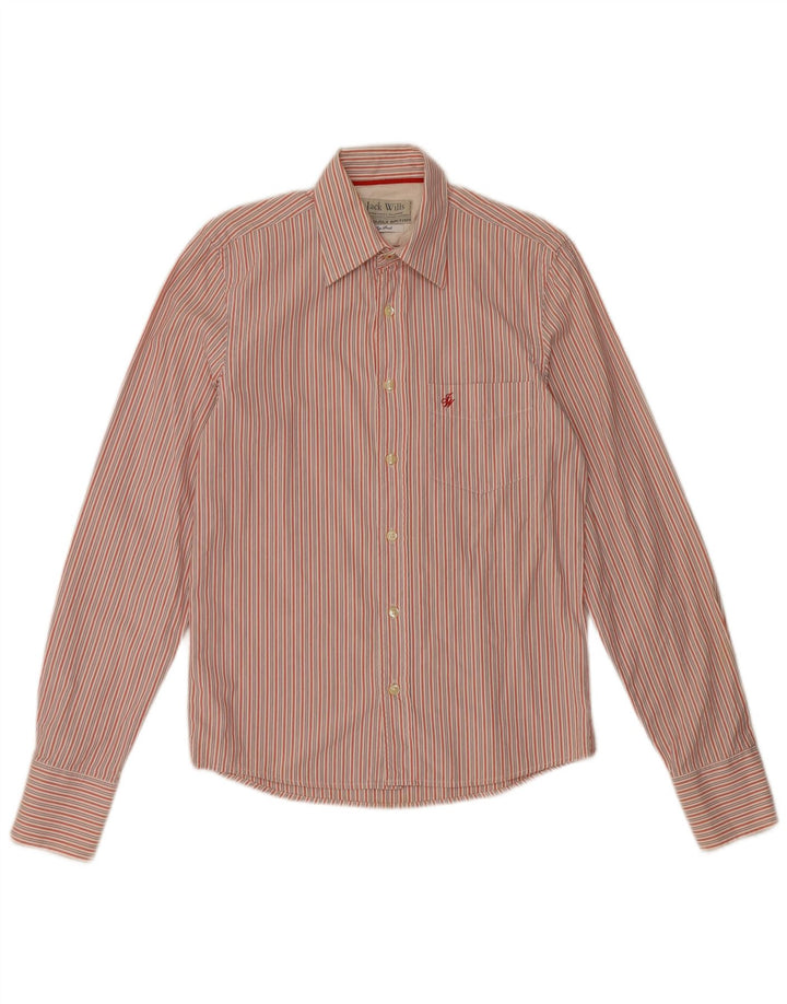 Koszula męska Jack Wills, mała, bawełniana w czerwone paski