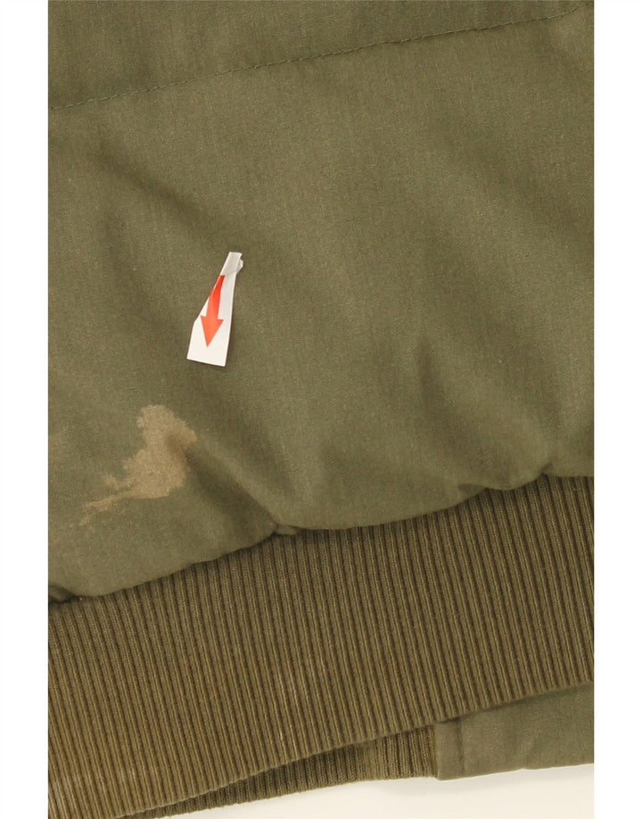 Męska wyściełana kamizelka Levi's UK 40, duża, w kolorze khaki